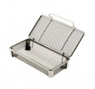 Instrumentkurv Rustfri med lokk 120 x 60 x 25 thumbnail