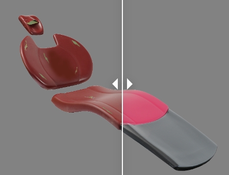 Puter / trekk / Polster for dentaluniter